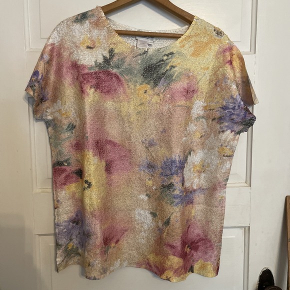 3 Women's Tops All Large, Dress, Button-up, Blouse - Picture 9 of 15